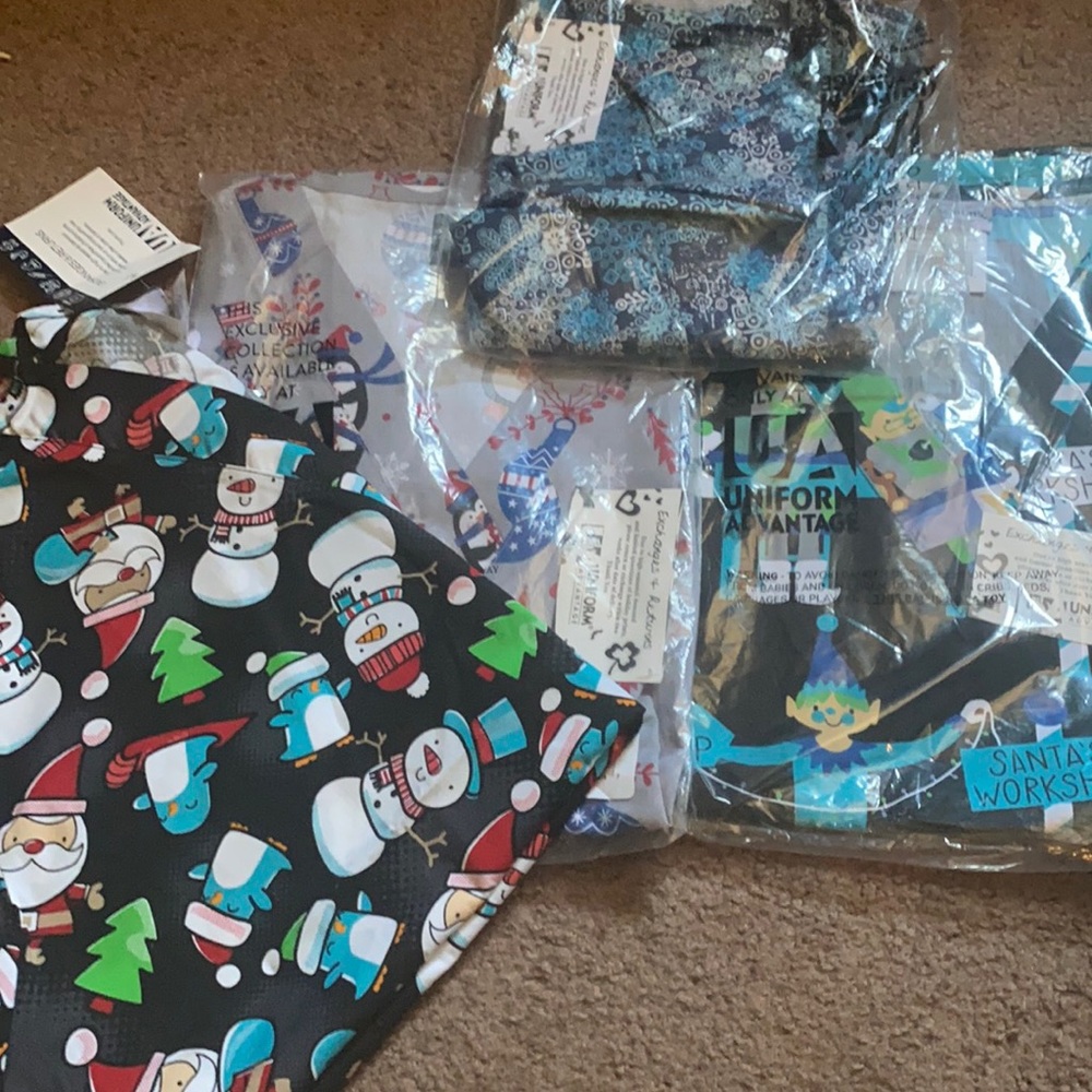 Scrub tops
